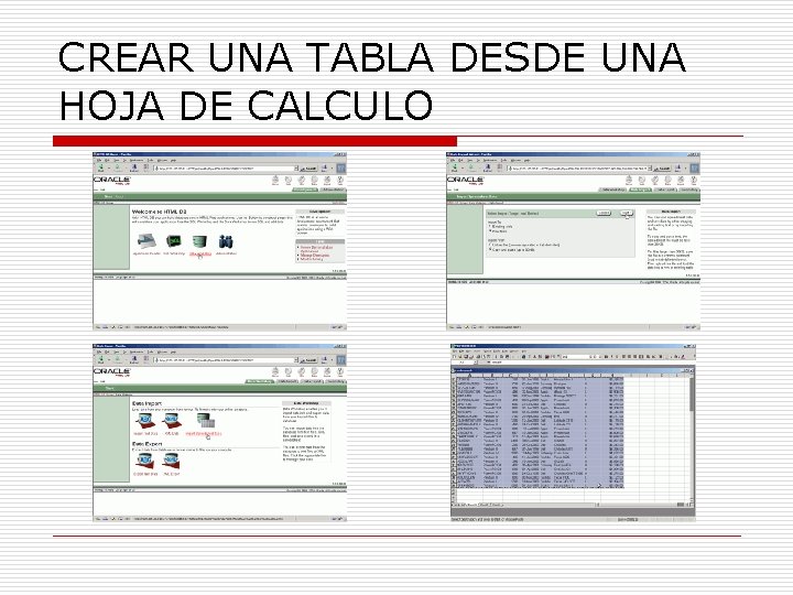 CREAR UNA TABLA DESDE UNA HOJA DE CALCULO 