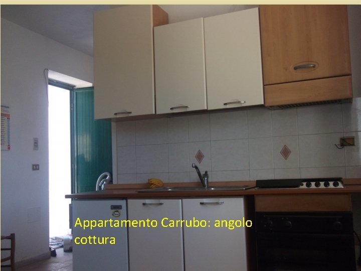 Appartamento Carrubo: angolo cottura 