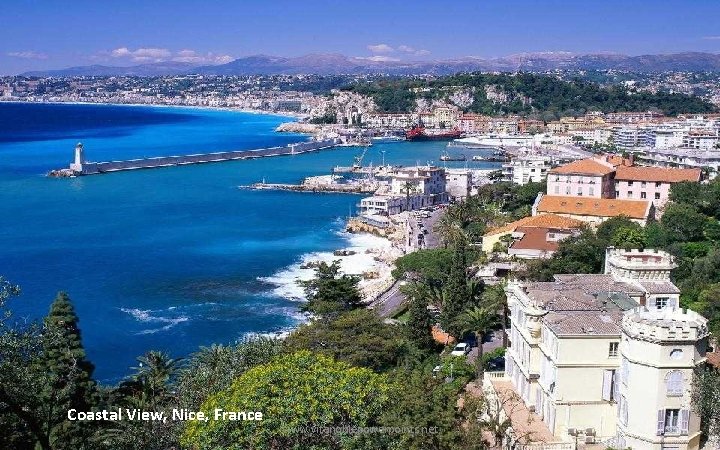 Coastal View, Nice, France www. vitanoblepowerpoints. net 
