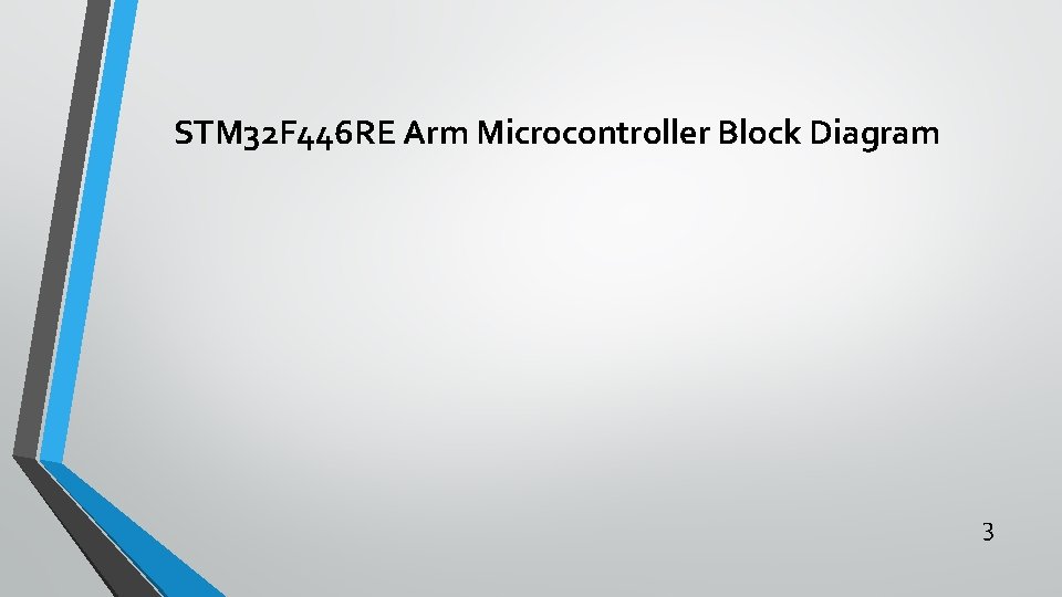 STM 32 F 446 RE Arm Microcontroller Block Diagram 3 