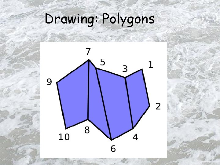 Drawing: Polygons 