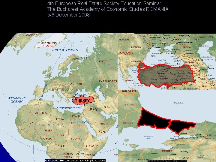 4 th European Real Estate Society Education Seminar The Bucharest Academy of Economic Studies