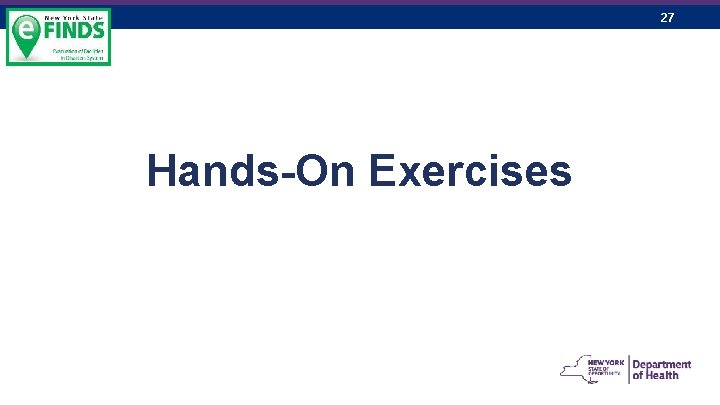27 Hands-On Exercises 
