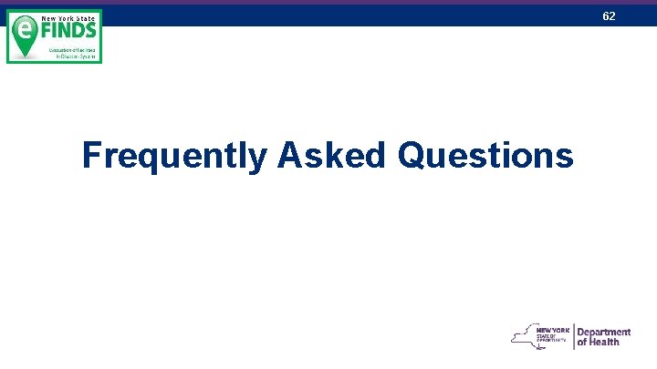 62 Frequently Asked Questions 