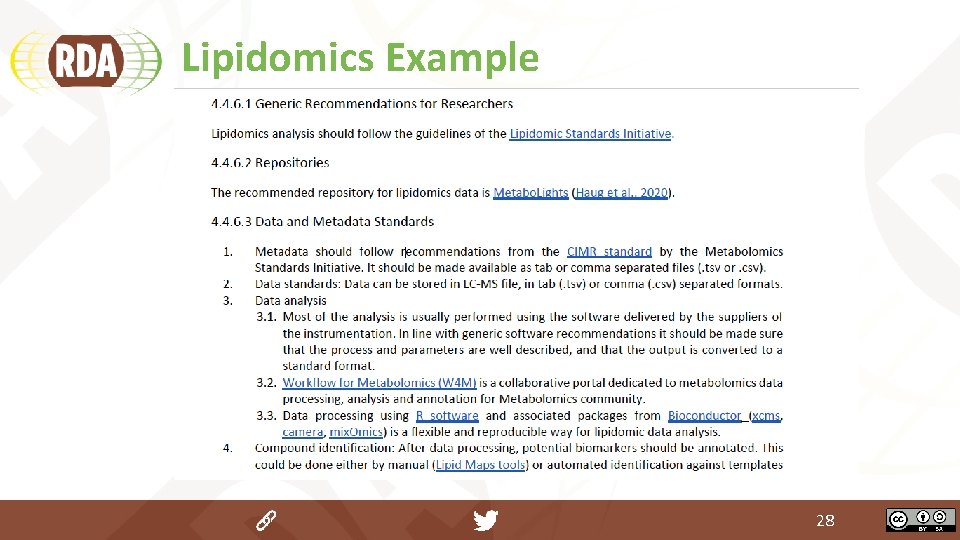Lipidomics Example 28 Lipidomics Example 28