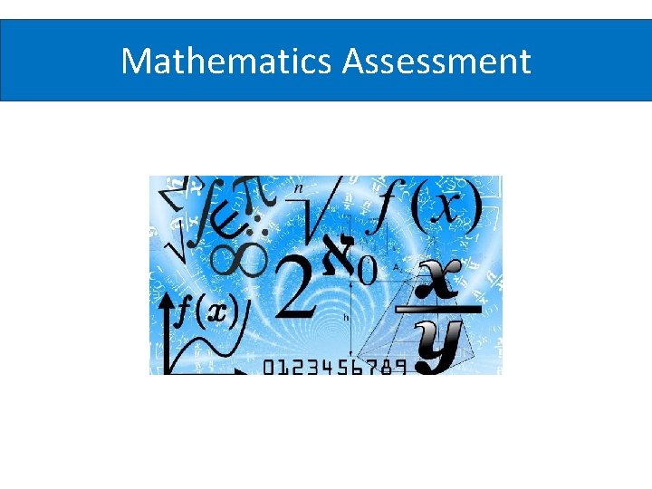 Mathematics Assessment 