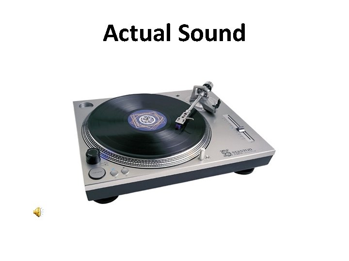 Actual Sound 