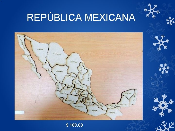 REPÚBLICA MEXICANA $ 100. 00 