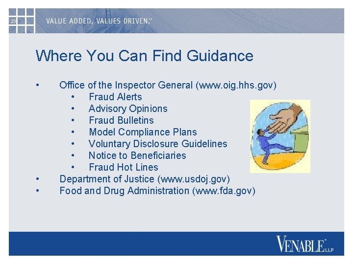 23 Where You Can Find Guidance • • • Office of the Inspector General