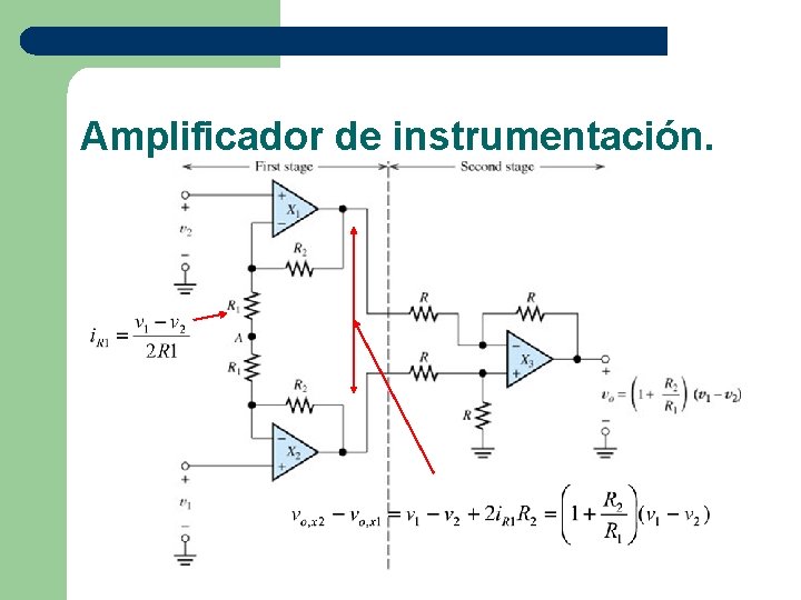 Amplificador de instrumentación. 