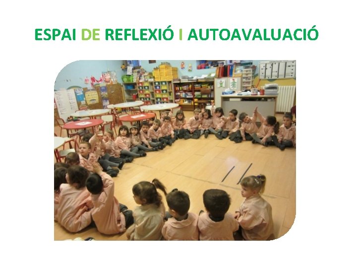 ESPAI DE REFLEXIÓ I AUTOAVALUACIÓ 