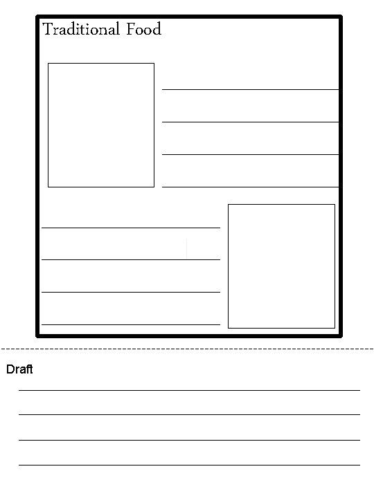 Traditional Food Draft 