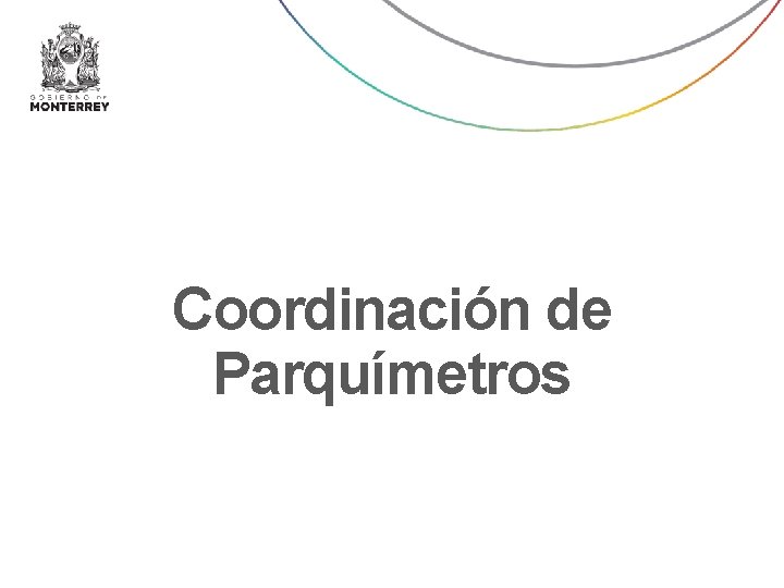 Coordinación de Parquímetros 