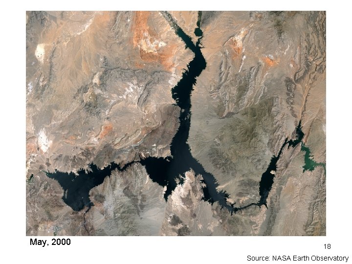 May, 2000 18 Source: NASA Earth Observatory May, 2000 18 Source: NASA Earth Observatory