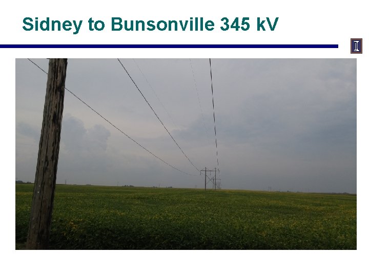 Sidney to Bunsonville 345 k. V 