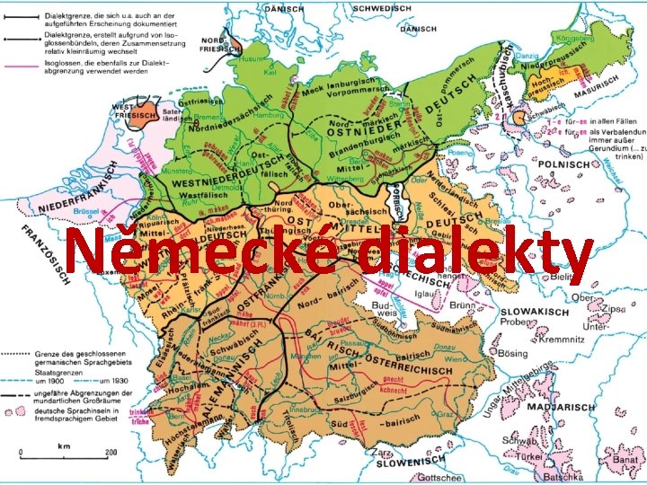 Německé dialekty 