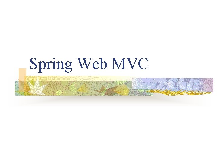 Spring Web MVC 