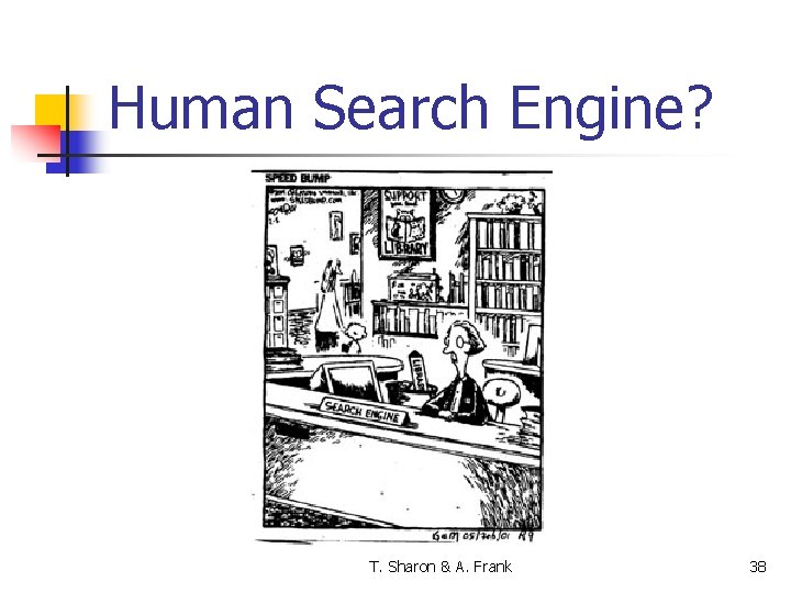 Human Search Engine? T. Sharon & A. Frank 38 