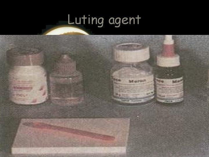 Luting agent 