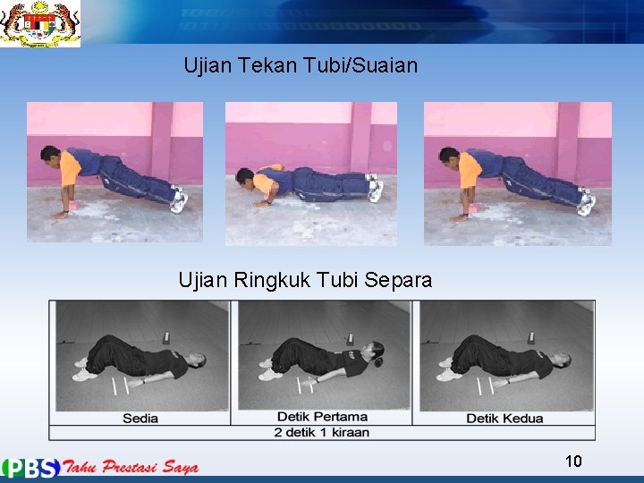Ujian Tekan Tubi/Suaian Ujian Ringkuk Tubi Separa 10 