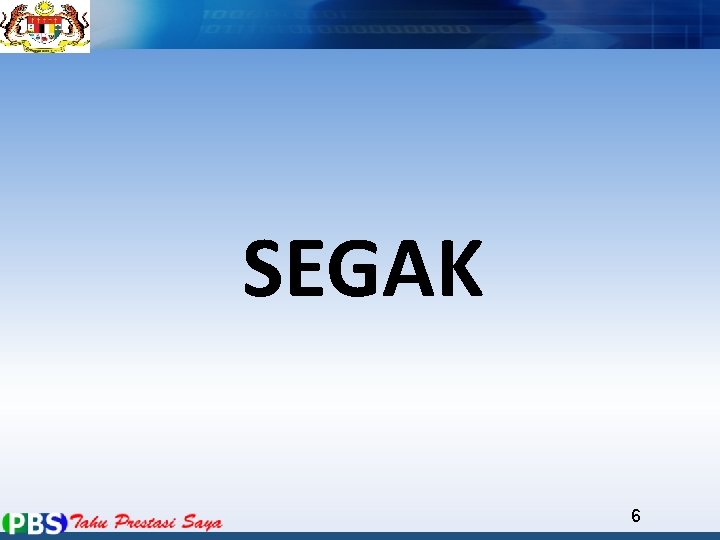 SEGAK 6 