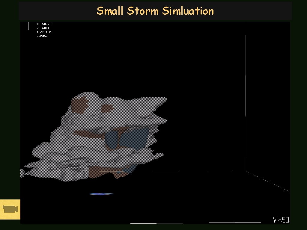 Small Storm Simluation 