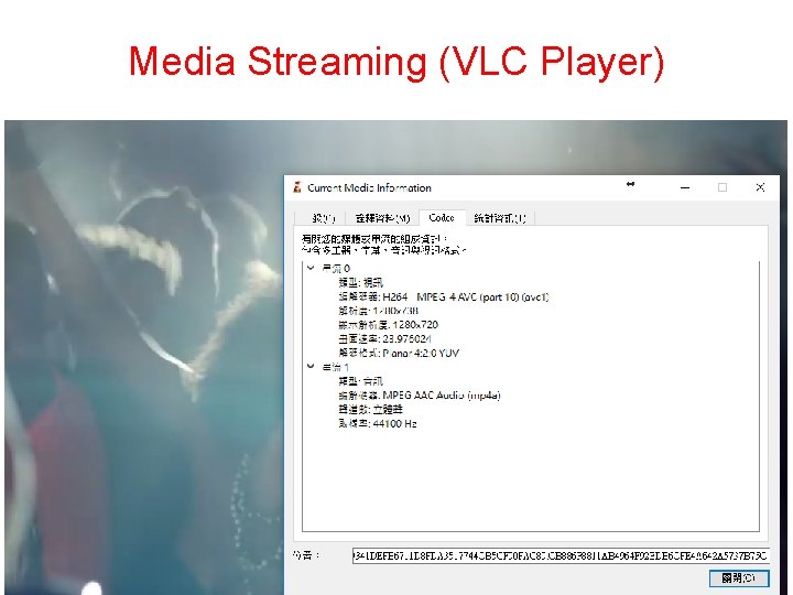 Media Streaming (VLC Player) 78 