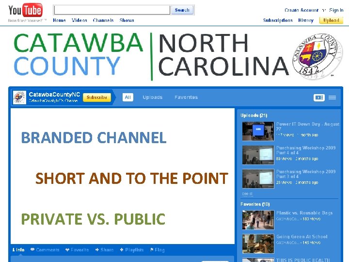 BRANDED CHANNEL SHORT AND TO THE POINT PRIVATE VS. PUBLIC 