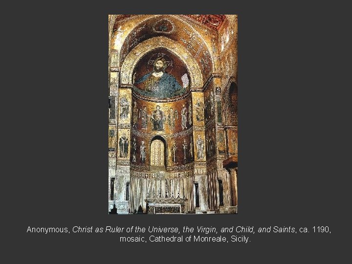 Anonymous, Christ as Ruler of the Universe, the Virgin, and Child, and Saints, ca.