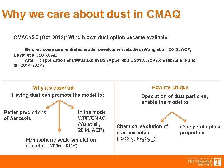 Why we care about dust in CMAQv 5. 0 (Oct. 2012): Wind-blown dust option