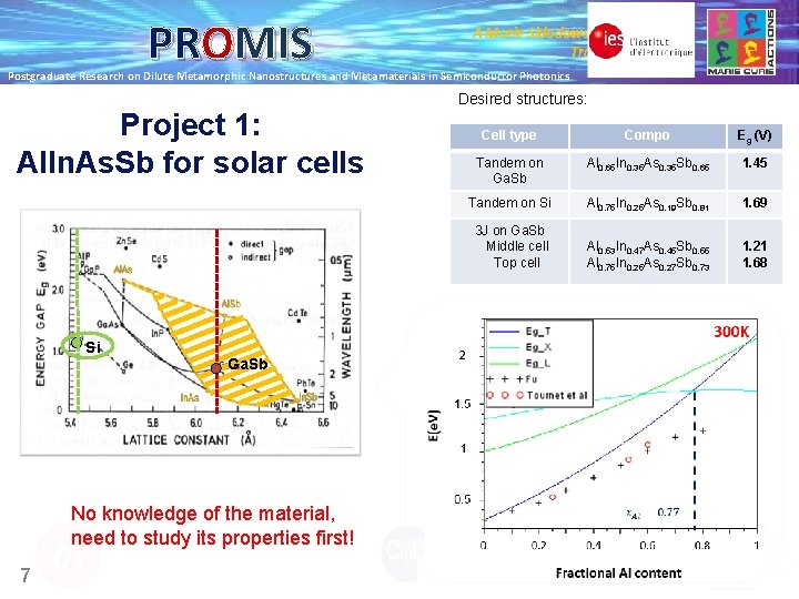 PROMIS A Marie Skłodowska-Curie Initial Training Network Postgraduate Research on Dilute Metamorphic Nanostructures and