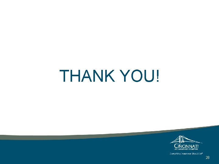 THANK YOU! 28 THANK YOU! 28