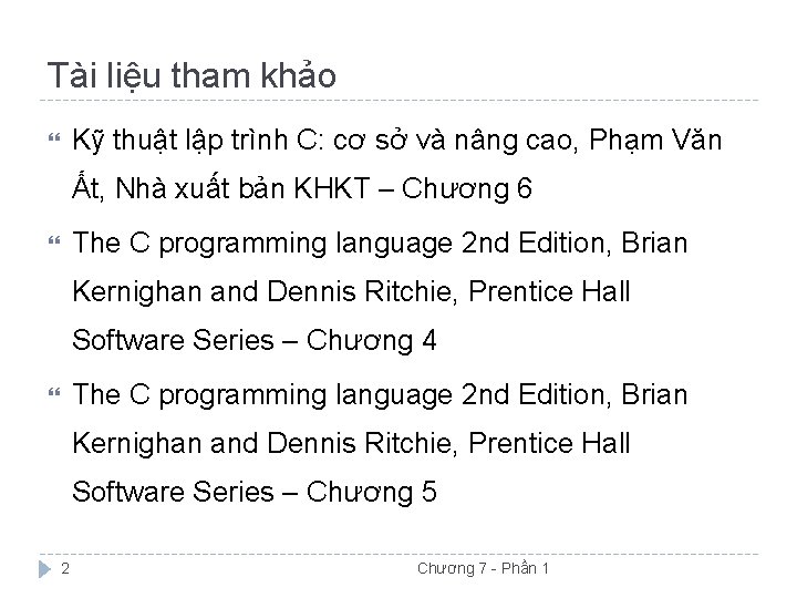 Tài liệu tham khảo Kỹ thuật lập trình C: cơ sở và nâng cao,