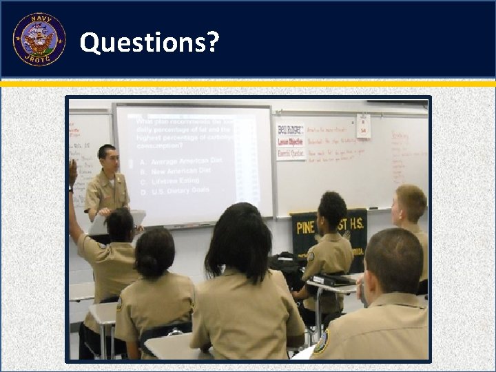 Questions? 