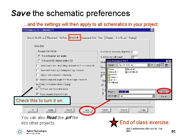 Save the schematic preferences. . . and the settings will then apply to all