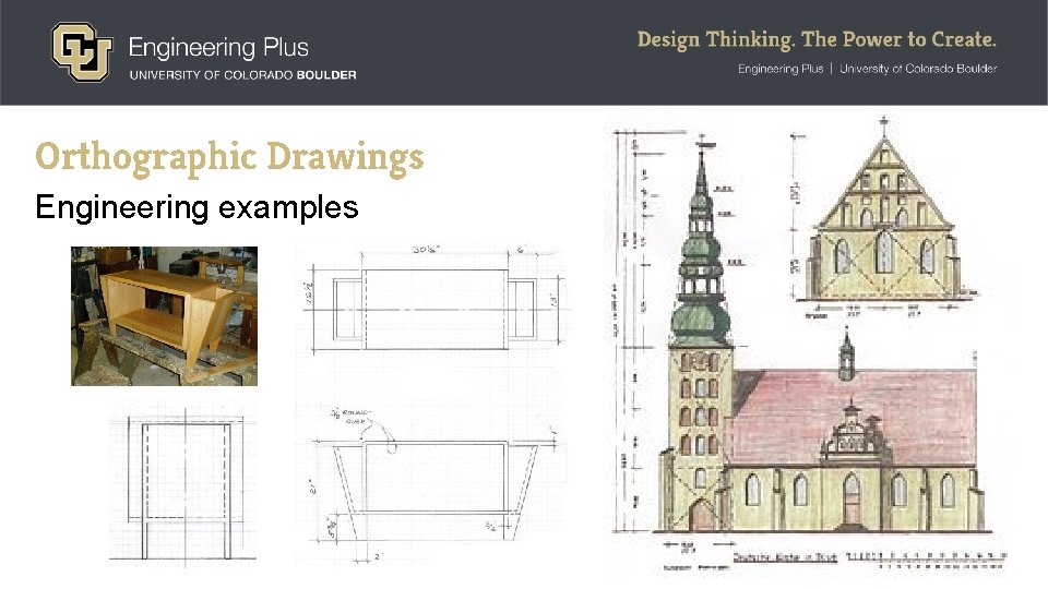Orthographic Drawings Engineering examples 