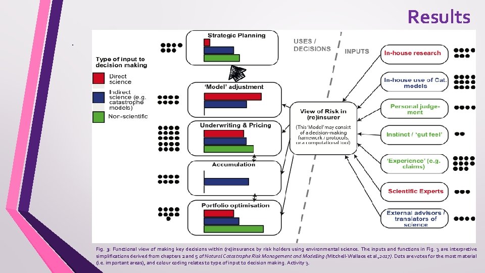 Results. Fig. 3: Functional view of making key decisions within (re)insurance by risk holders