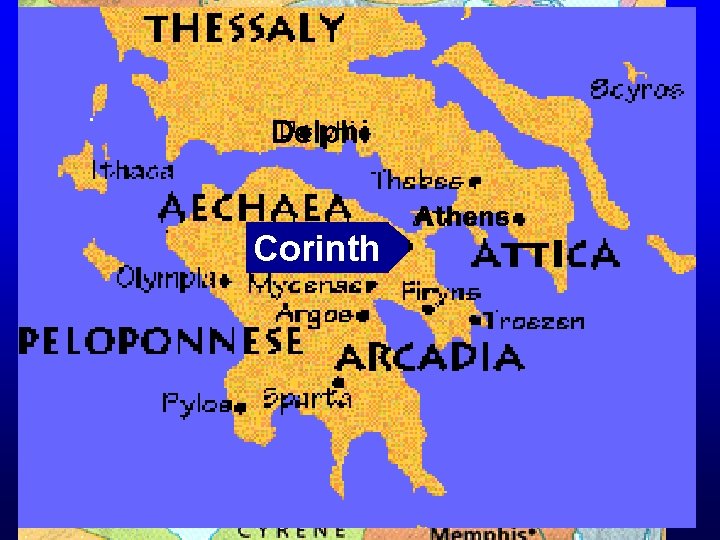 Delphi Corinth Athens 