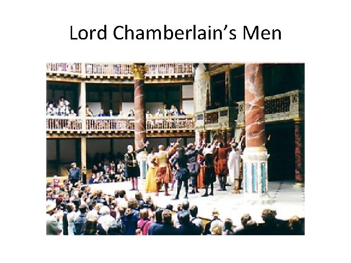 Lord Chamberlain’s Men 