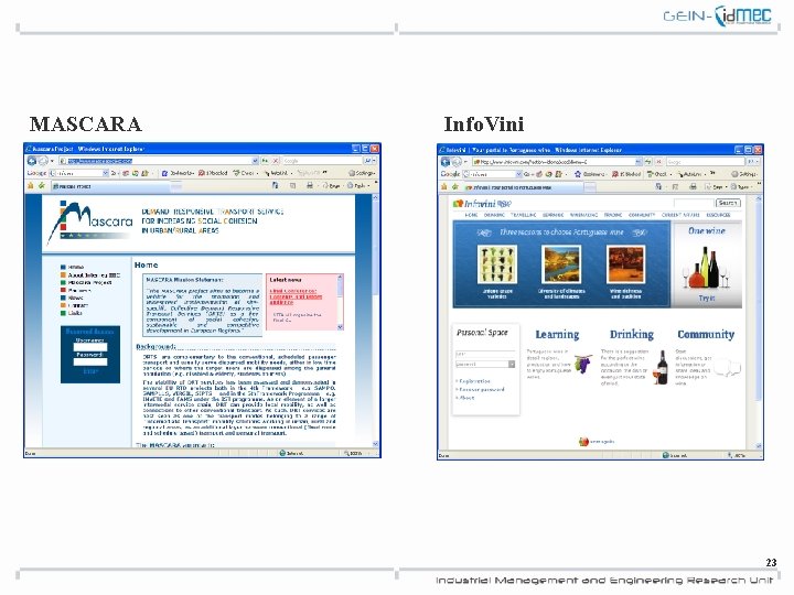 MASCARA Info. Vini 23 