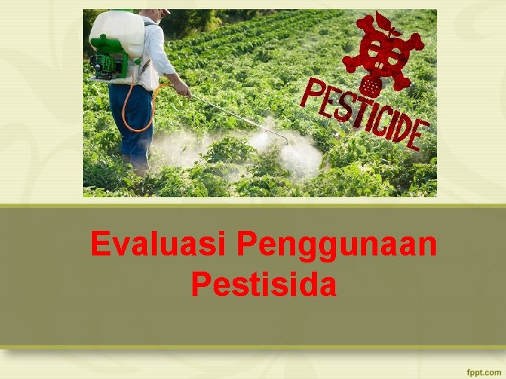 Evaluasi Penggunaan Pestisida 