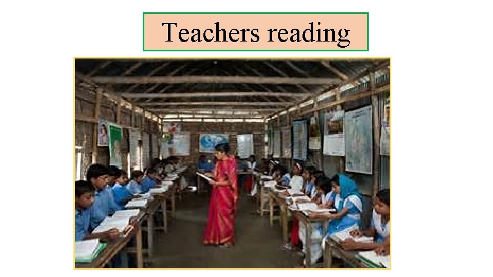 Teachers reading 