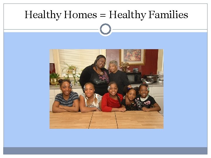 Healthy Homes = Healthy Families 