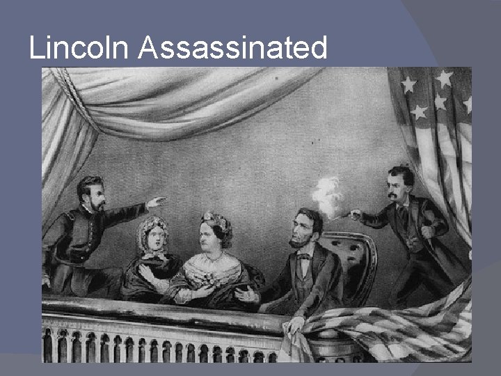 Lincoln Assassinated 