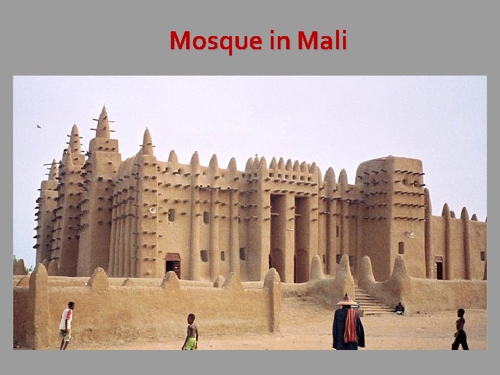Mosque in Mali 