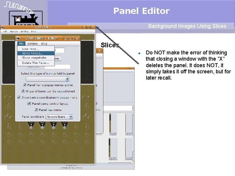 Panel Editor Background Images Using Slices Do NOT make the error of thinking that
