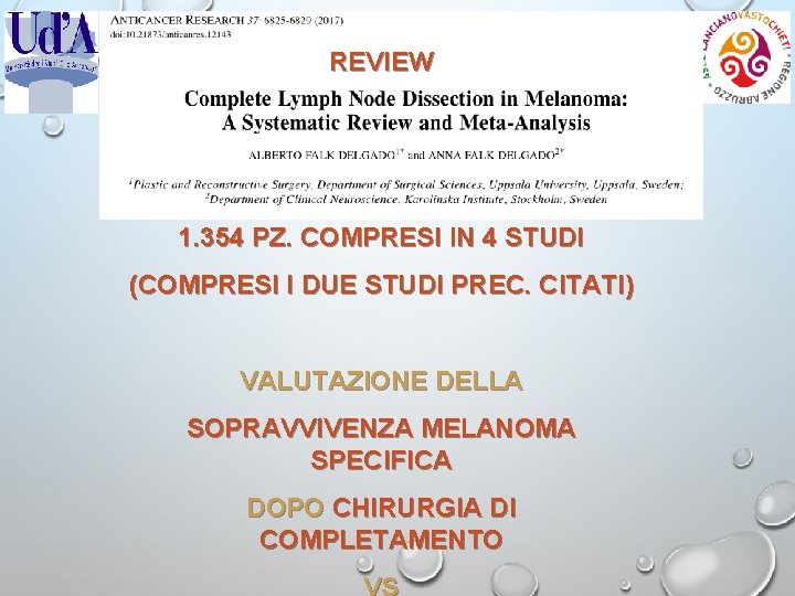 REVIEW 1. 354 PZ. COMPRESI IN 4 STUDI (COMPRESI I DUE STUDI PREC. CITATI)