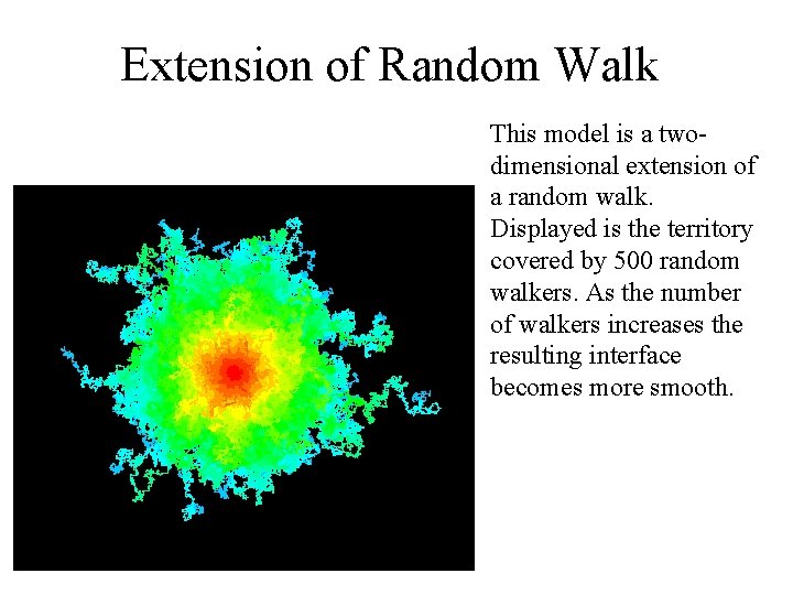 Extension of Random Walk This model is a twodimensional extension of a random walk. Extension of Random Walk This model is a twodimensional extension of a random walk.