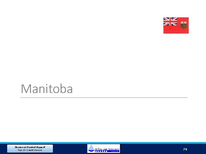 Manitoba Personal Market Report Top 25 Credit Unions 79 