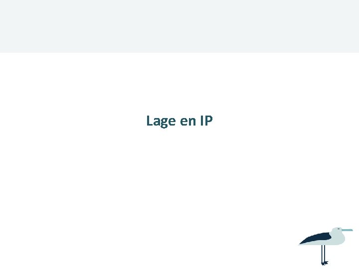 Lage en IP 